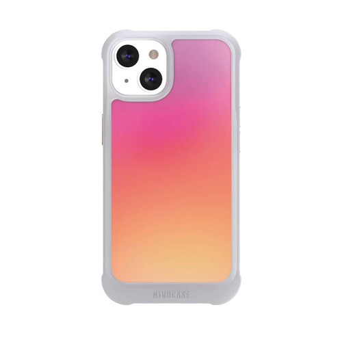 Apple iPhone 13 NIVOmax Pastell Pink Glitch