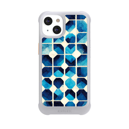 Apple iPhone 13 NIVOmax Motif bleu