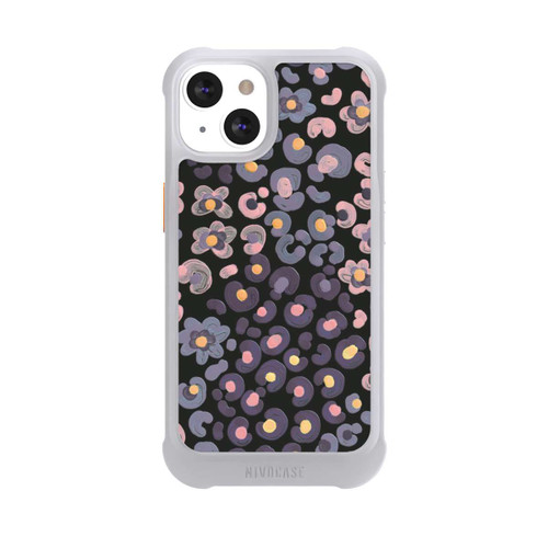 Apple iPhone 13 NIVOmax Peau d'animal avec fleurs