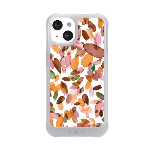 Apple iPhone 13 NIVOmax Watercolor Petal Stains Orange