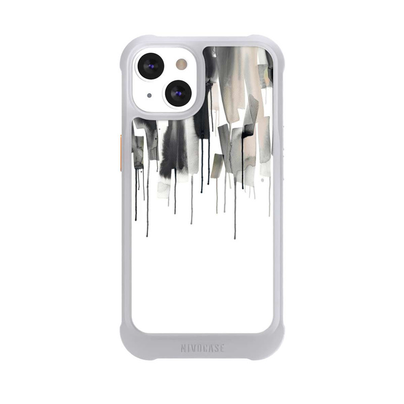 iPhone 13 NIVOmax Watery Stripes Japandi Black