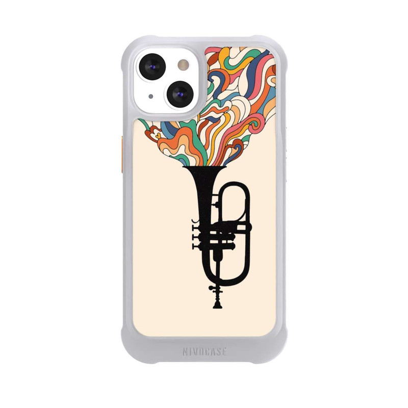 iPhone 13 NIVOmax Flügelhorn Jazz bunt