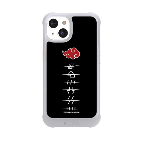 Apple iPhone 13 NIVOmax Symboles des membres de l'Akatsuki noirs