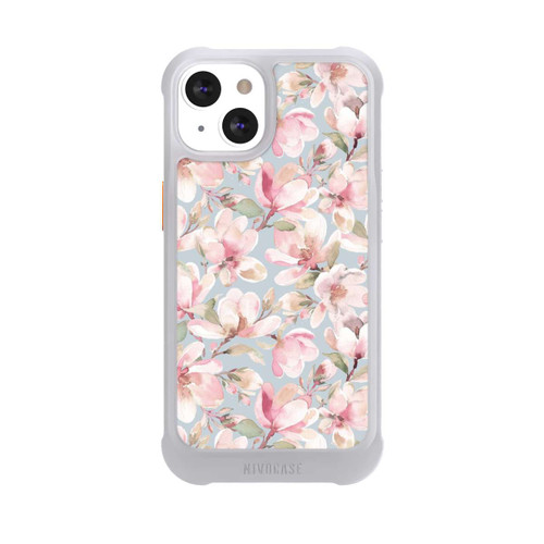Apple iPhone 13 NIVOmax Magnolien Blumen Pastellrosa