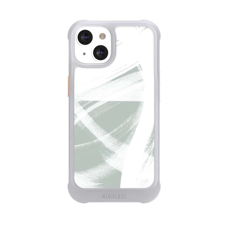 iPhone 13 NIVOmax Abstract Brush Strokes Blush