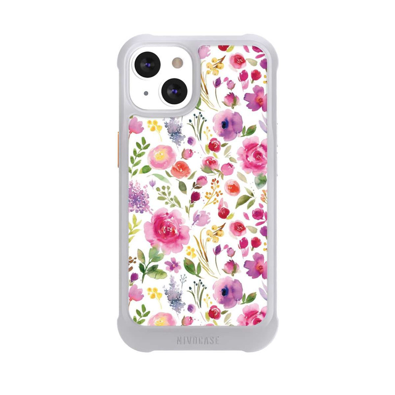 iPhone 13 NIVOmax Roses Flowers Purple