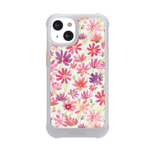Apple iPhone 13 NIVOmax Boho Cosmos Flowers Purple