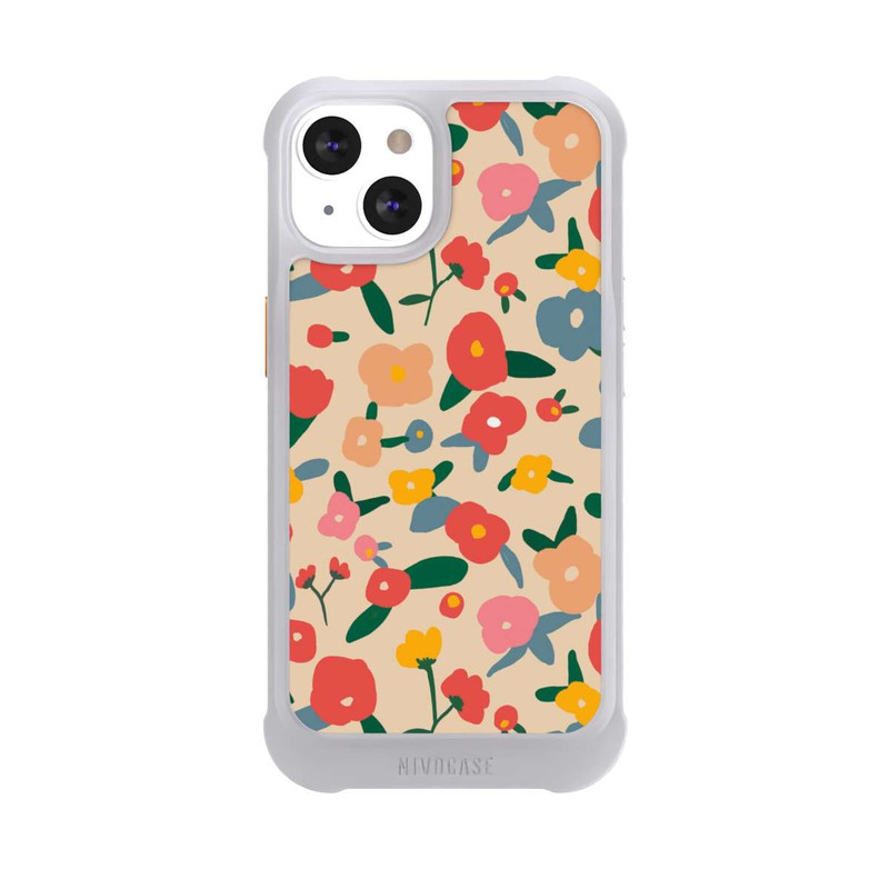 iPhone 13 NIVOmax Retro Bold Scandi Flowers