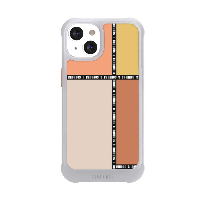 iPhone 13 NIVOmax Bauhaus Squares-Pastel