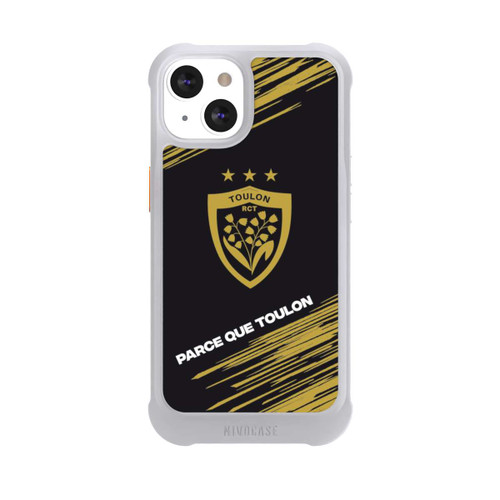 Apple iPhone 13 NIVOmax RCT Logo Gold Monochrom