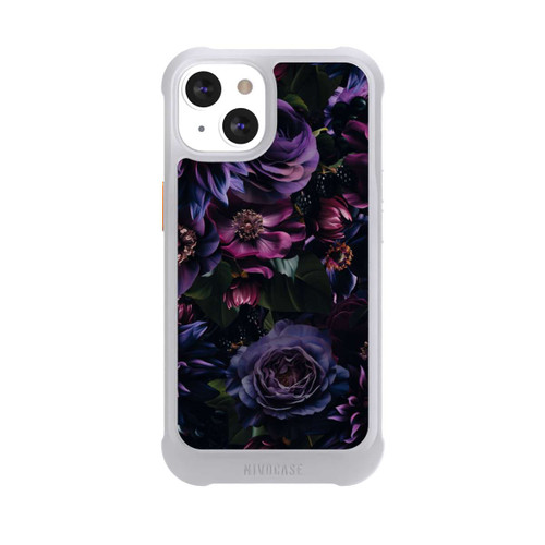 Apple iPhone 13 NIVOmax Dark Purple Flowers