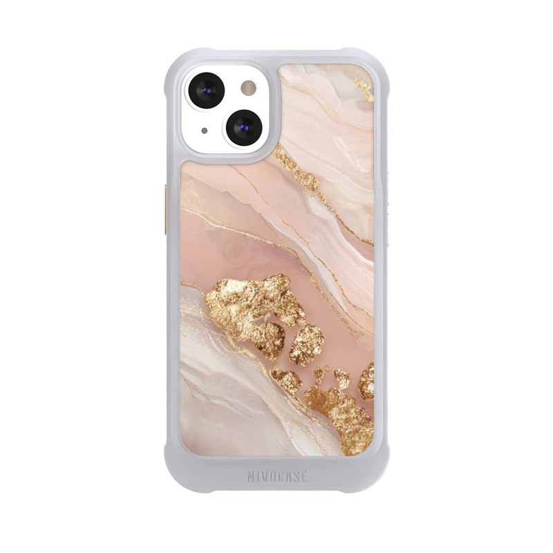 iPhone 13 NIVOmax Eleganz Gold Marmor