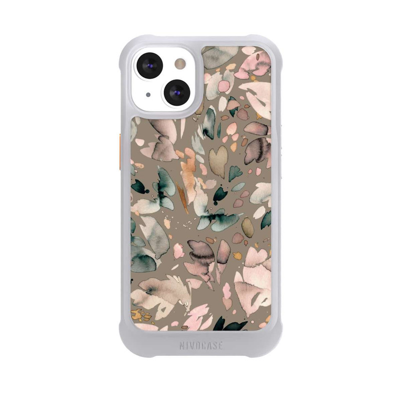 iPhone 13 NIVOmax Sanftes Blatt Braun