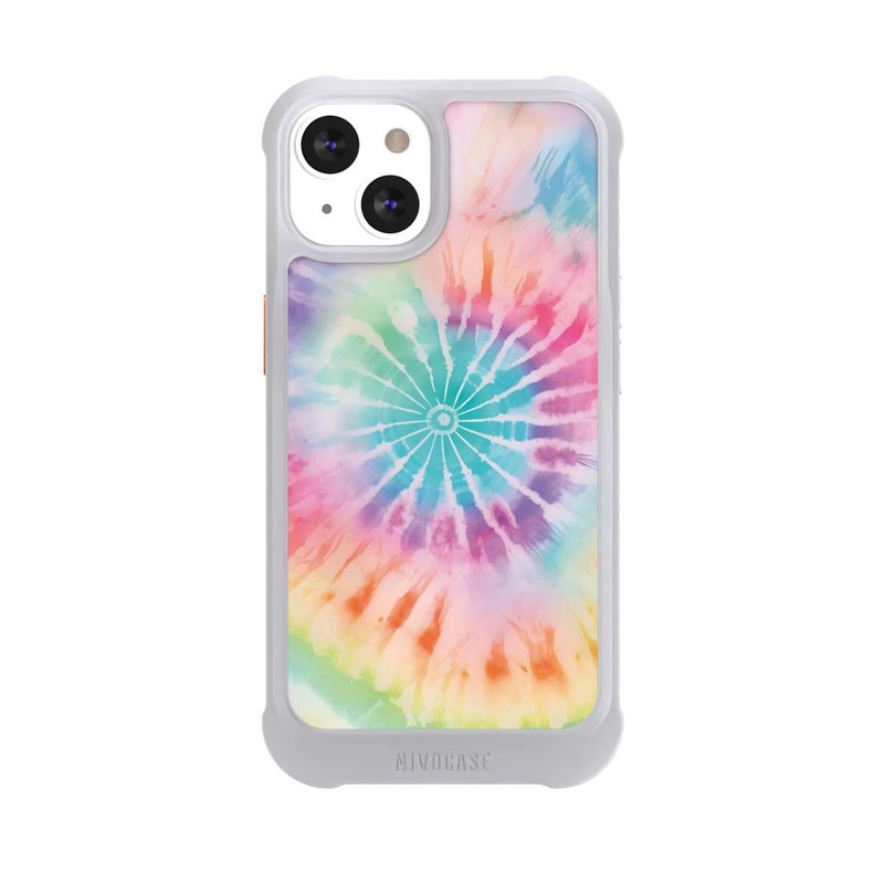 iPhone 13 NIVOmax Rainbow Color Tie Dye 