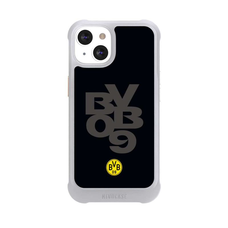 iPhone 13 NIVOmax BVB09 Grau Schwarz