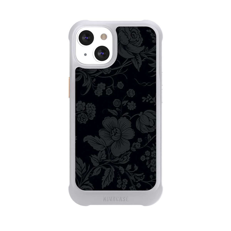 iPhone 13 NIVOmax Fleur Foncée Look Vintage
