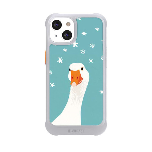 Apple iPhone 13 NIVOmax Funny Goose Stars Blue with AI