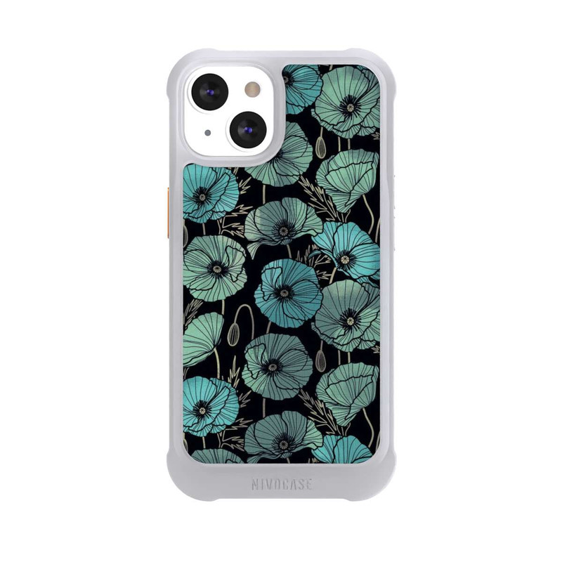 iPhone 13 NIVOmax Sommermohn Grün