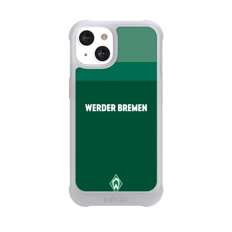 iPhone 13 NIVOmax Werder Bremen Schriftzug Raute