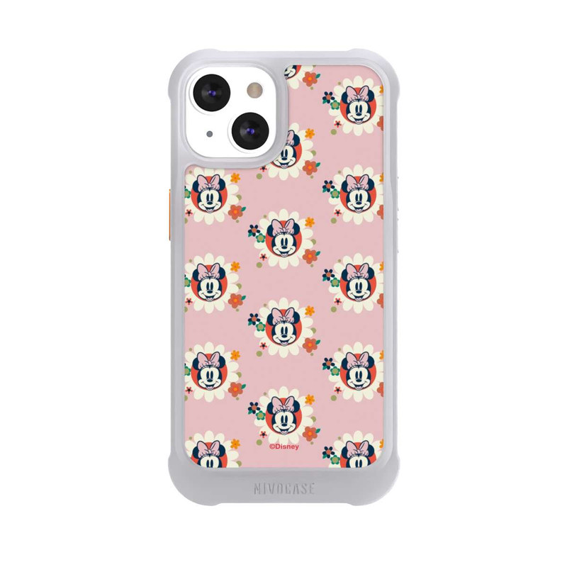 iPhone 13 NIVOmax Minnie's Magic Flowers Retro Pattern