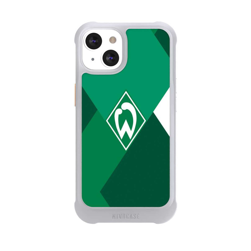 iPhone 13 NIVOmax Werder Bremen Diamond Pattern