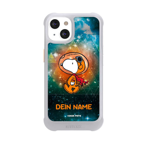 Apple iPhone 13 NIVOmax Snoopy Voyageur de l'espace Personnalisable