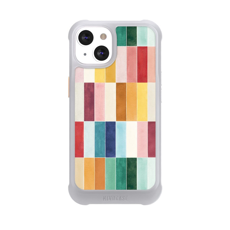 iPhone 13 NIVOmax Modern Craft Geometric Rectangular Tiles