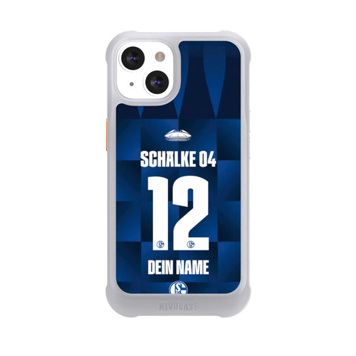 Apple iPhone 13 NIVOmax Schalke 04 Trikot Personalisierbar 26-27