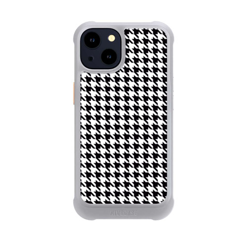 Apple iPhone 14 NIVOmax Houndstooth black-white
