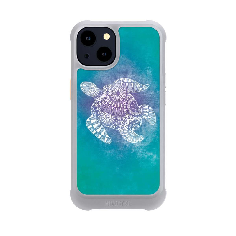 iPhone 14 NIVOmax Mandala Schildkröte