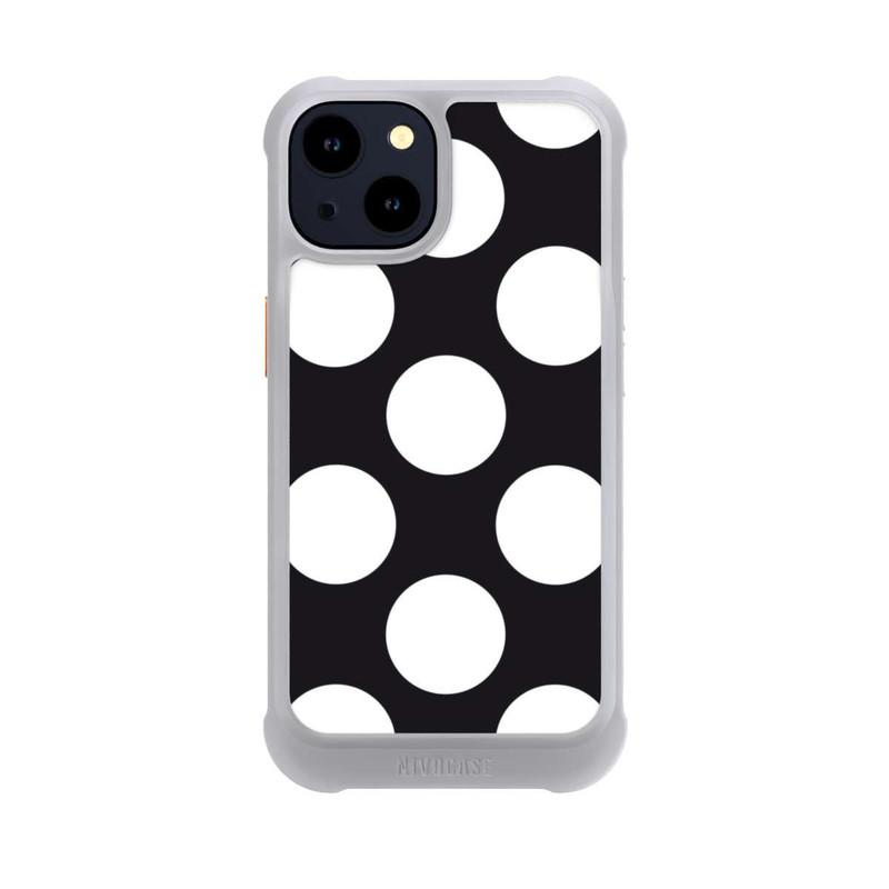 iPhone 14 NIVOmax Big Dots - black