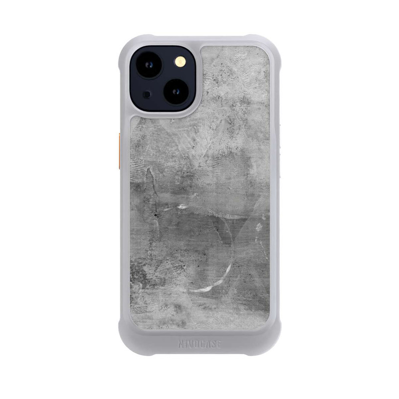iPhone 14 NIVOmax Grey Concrete Wall 2