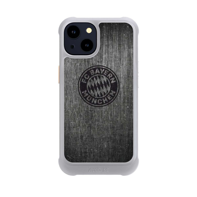 iPhone 14 NIVOmax Look métallique FCB uni
