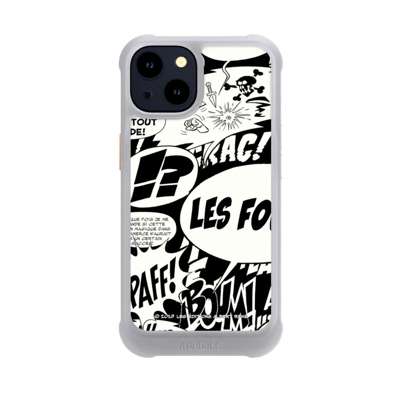 iPhone 14 NIVOmax Sprechblasen Asterix Schwarz