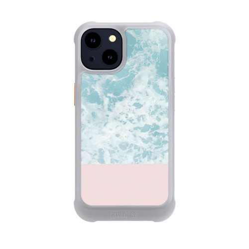Apple iPhone 14 NIVOmax Rosa am Meer