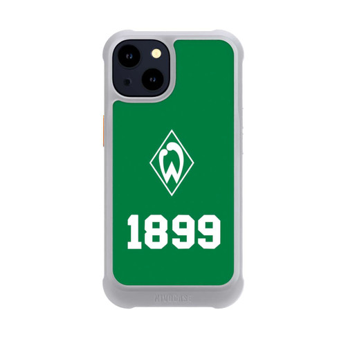 Apple iPhone 14 NIVOmax 1899 Grün-Weiß Lebenslang Grün - Werder Bremen