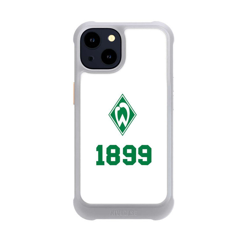 iPhone 14 NIVOmax 1899 Grün-Weiß Lebenslang Weiss - Werder Bremen
