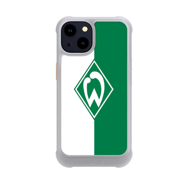 iPhone 14 NIVOmax Weiß-Grün - Werder Bremen