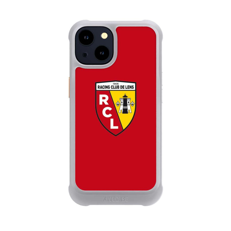 iPhone 14 NIVOmax RC Lens Logo en Rouge