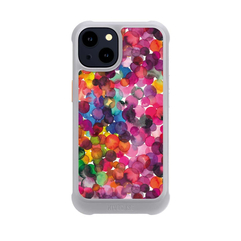 iPhone 14 NIVOmax Overlapped Watercolor Dots