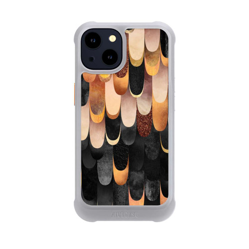 Apple iPhone 14 NIVOmax Gefiedertes Kupfer und Schwarz