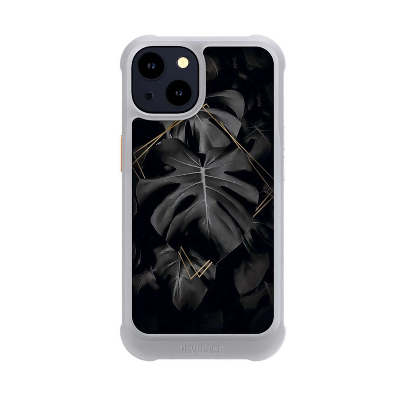 iPhone 14 NIVOmax Black Leaves
