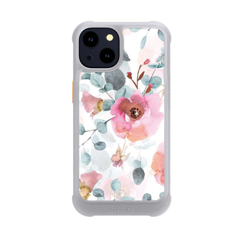 Apple iPhone 14 NIVOmax Aquarell Blumentapete