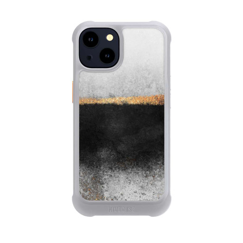 Apple iPhone 14 NIVOmax Ruß und Golddruck