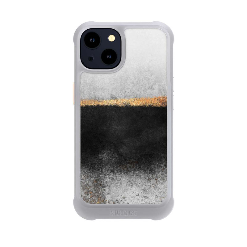 iPhone 14 NIVOmax Ruß und Golddruck