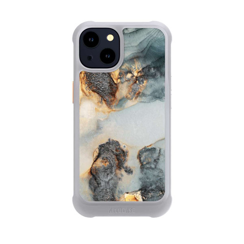Apple iPhone 14 NIVOmax Flutwellen Golddruck