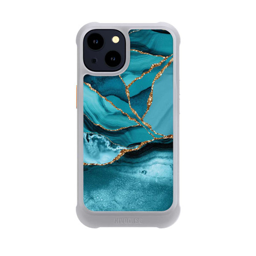 Apple iPhone 14 NIVOmax Marbre Bleu Glacier