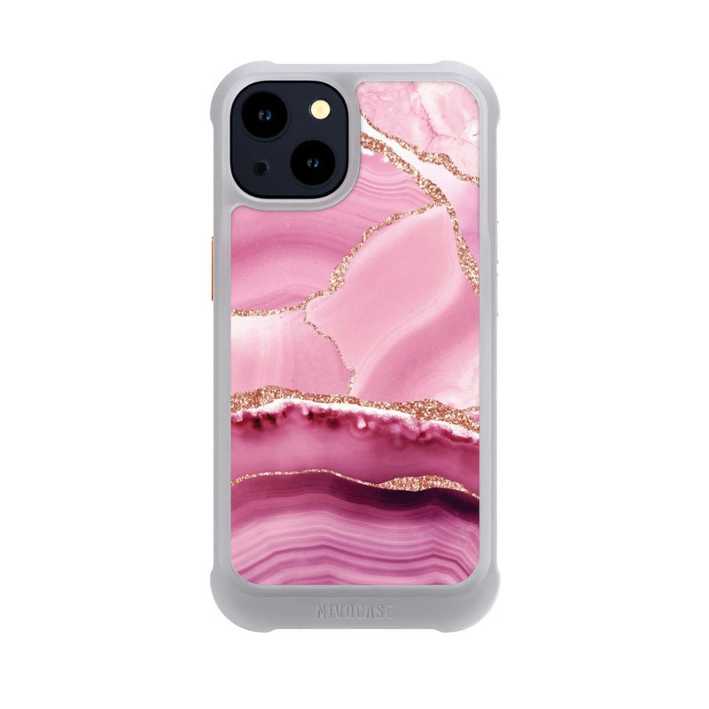 iPhone 14 NIVOmax Mermaid Marble Pink