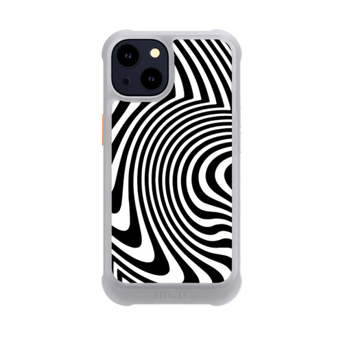 Apple iPhone 14 NIVOmax Black and White Waves