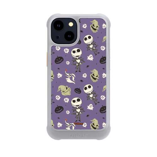 Apple iPhone 14 NIVOmax Jack Purple Pattern Tim Burtons Nightmare before Christmas